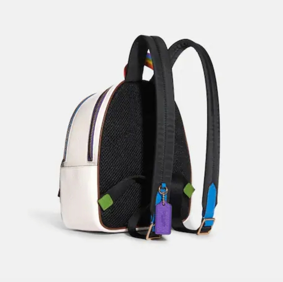*NEW* Mini Backpack With COACH Rainbow #PRIDE - Picture 4 of 4